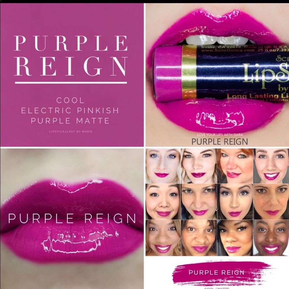 Brand new 0.25oz purple reign Lipsense